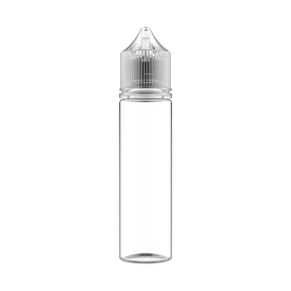 1pc 60ml Chubby Gorilla V3 PET Clear Bottle with Clear Cap